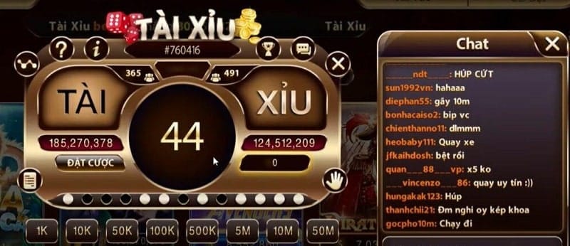 Game Tài Xỉu online đang vô cùng hot