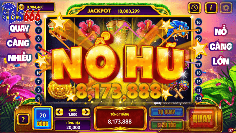Cách chơi nổ hũ trực tuyến S666 hiệu quả